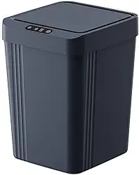 Lixeira Eletrônica Automática com Sensor 10L – Praticidade e Higiene para Banheiro e Cozinha