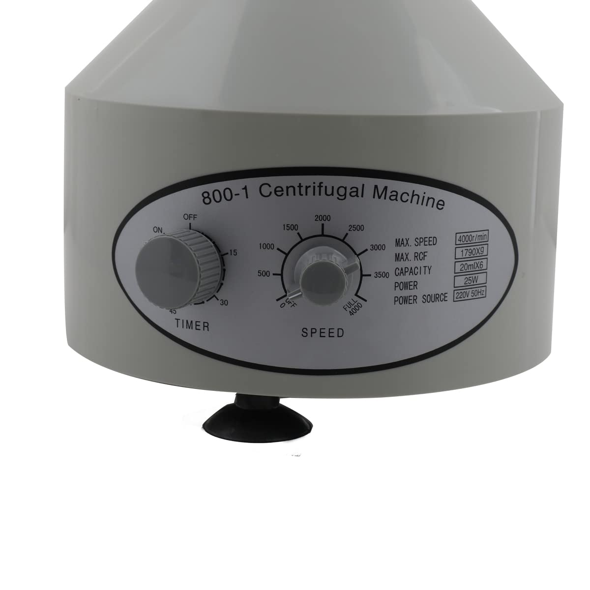 Centrifugadora de mesa para laboratorio 20 ml 6 tubos eléctrica investigación científica