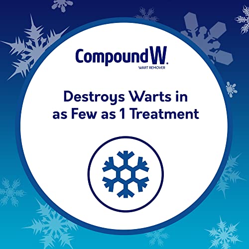 compound w freeze off wart remover wart removal system for removing common amp plantar warts 8 applications