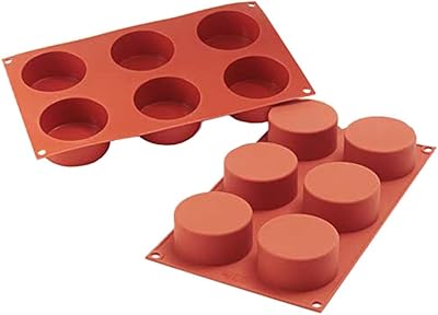 Silicone mart SF127 Cylinder 6 Pieces