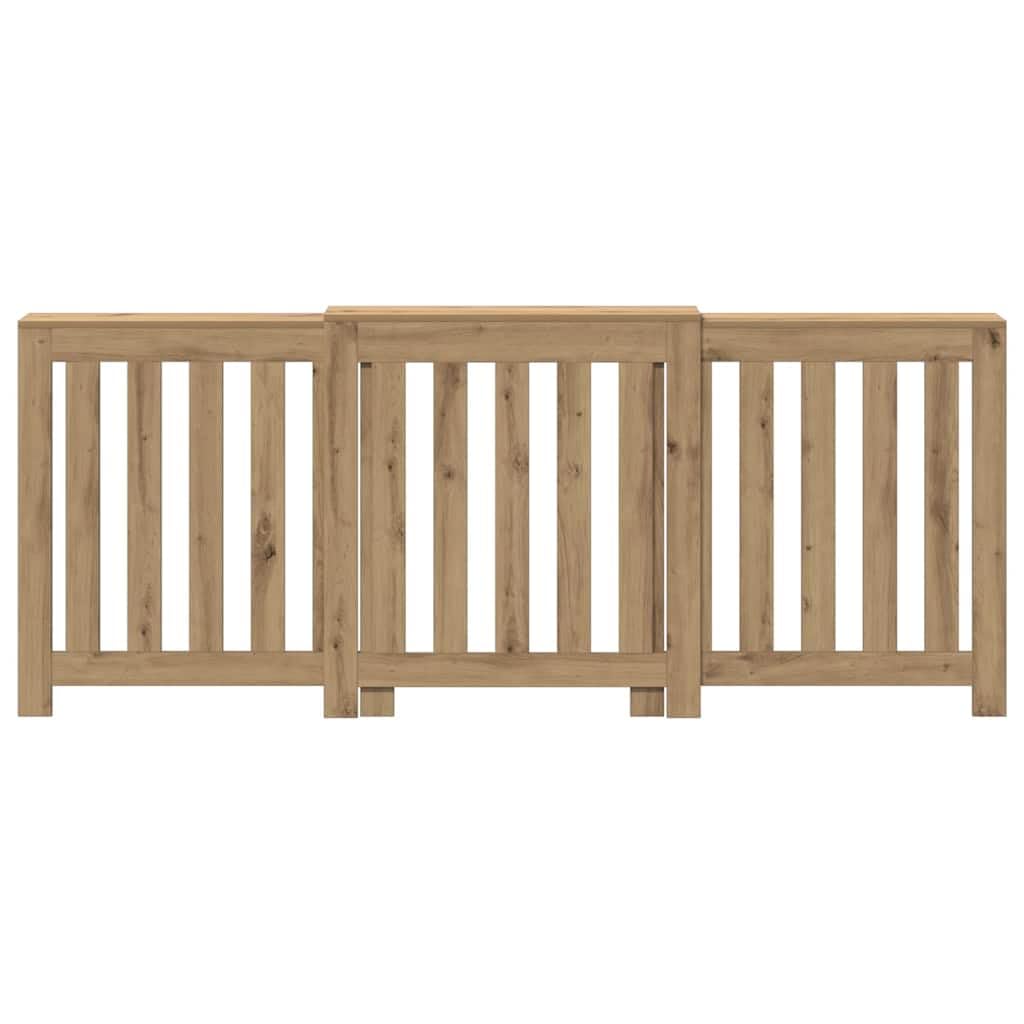 vidaXL Radiator Cover, Heater Cover for Living Room Hallway Slat Cabinet for Decorative Heater Shelf, Radiator Shelf - Image 7