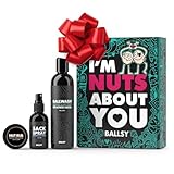 ballsy nuts about you sack pack, men's fresh kit, gift's