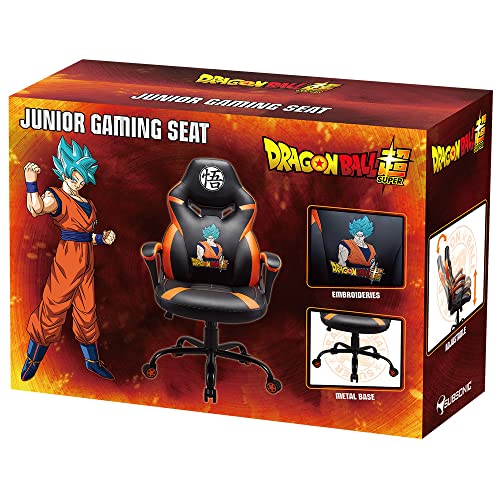 Subsonic - Chaise Gaming Dragon Ball Super pour Enfant et Ado - Fauteuil de Bureau Ergonomique avec Mousse Haute Densité, Mécanisme à Bascule et Accoudoirs Confortables - Hauteur Réglable - Noir – Image 6
