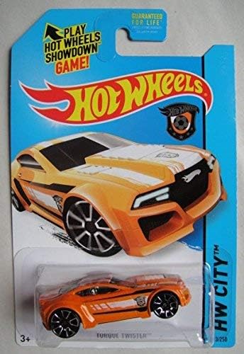Hot Wheels HW City, Torque Twister naranja 13250