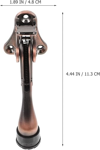 Miniatura 3 de Operitacx Tope de puerta ajustable con bisagra para puerta, topes de puerta resistentes, topes de puerta para la parte inferior de la puerta, topes