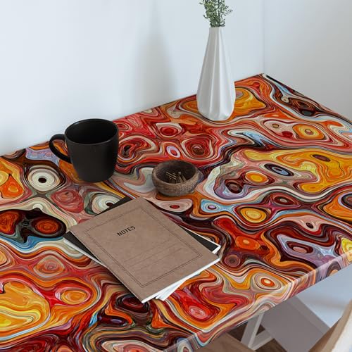 Papel pintado para armario Wallfluent con diseño manchado autoadhesivo para muebles de salon 4