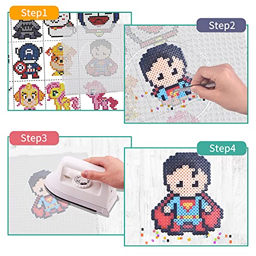 Perline a Fusione kit, NOUVCOO 26000 Perline da