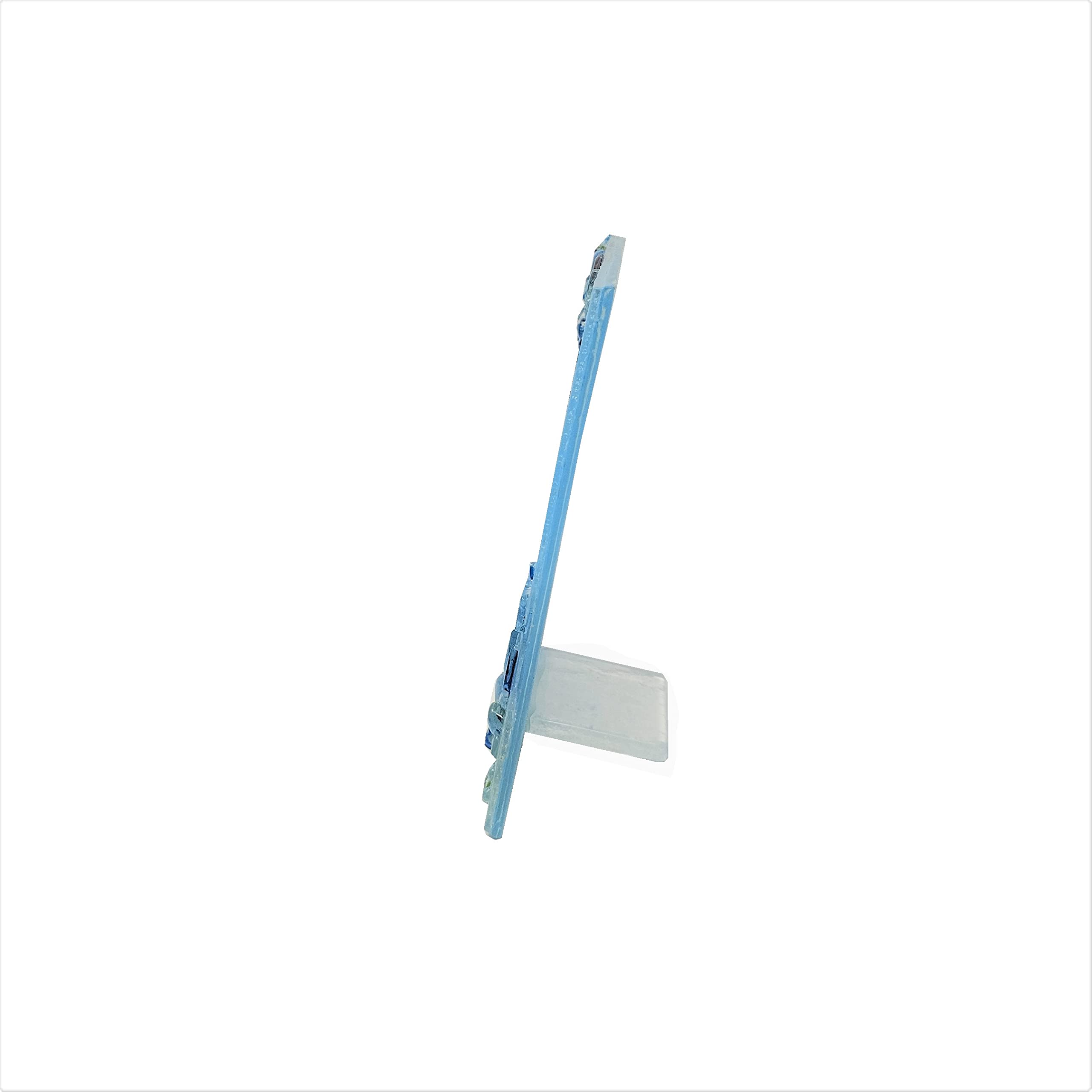 SOSPIRI VENEZIA Recuerdo de Bautismo Nacimiento Ceremonia en Vidrio de Murano Pequeña Decoración de Mesa Idea de Regalo Decorada para el Hogar (10x10 cm)