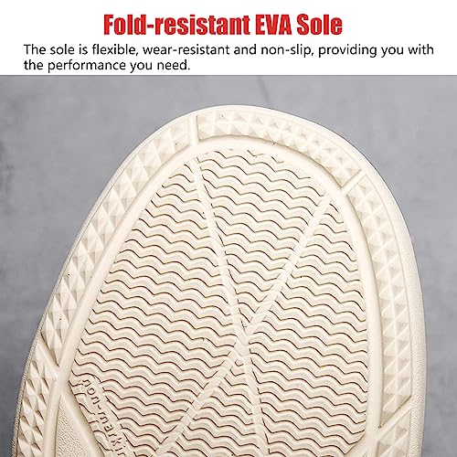 Men's Canvas Slip On Mules,Casual Lightweight Orthotic Walking Shoes Comfortable House Shoes for Plantar Fasciitis Pain Relief4