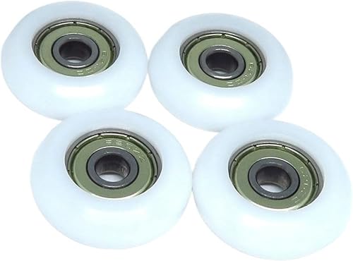 Miniatura 4 de 4 piezas 6x30x9 poliacetal máquina de remo rueda BSR62630-9 POM rodillo de asiento de máquina de remo 6 * 30 * 9 rueda de guía de puerta de garaje