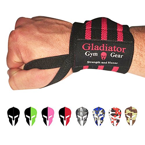 Weight Lifting Wrist Wraps with Thumb Loops - Wrist Support & Protection
