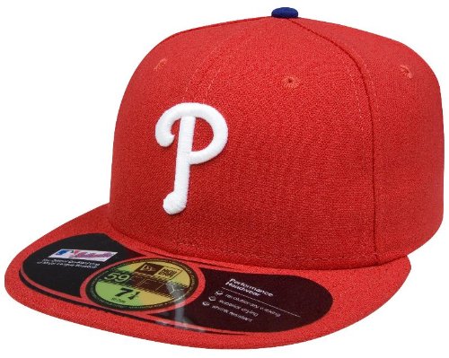 Boné ajustado New Era MLB Youth Game Authentic Collection On Field 59FIFTY, Philadelphia Phillies, 6