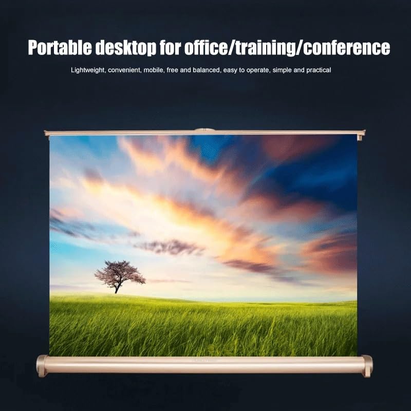 Pantalla de proyector plegable de 20 pulgadas 16:9 miniatura 2