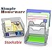 Simple Houseware 3-Tier Stackable Desk Organizer with 5 Compartments - Letter Tray and Step File Sorter, Silver