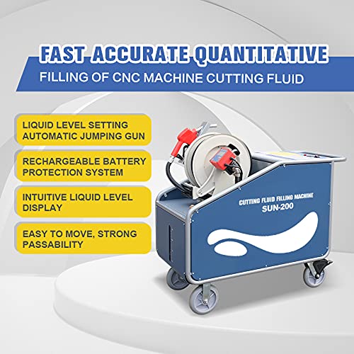 SUN-200 Cutting Fluid Filling Machine for CNC Machine Tool Use