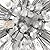SUARIA Modern Crystal Firework During Light 16-Lights Dandelion Sputnik Chandelier Metal Chrome Finish Hanging Light for Dining Room Living Room Bedroom-Loth 9 Head 50cm