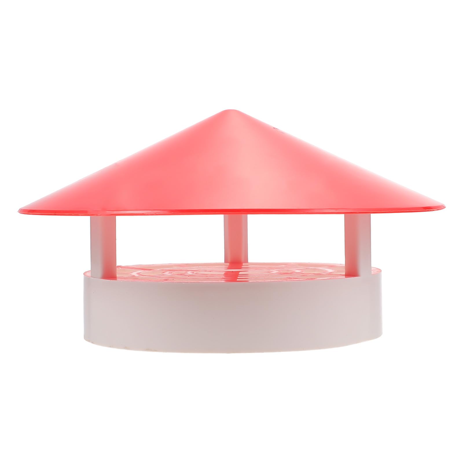 Sombrerete de chimenea de PVC impermeable y extractor de humo para tejado