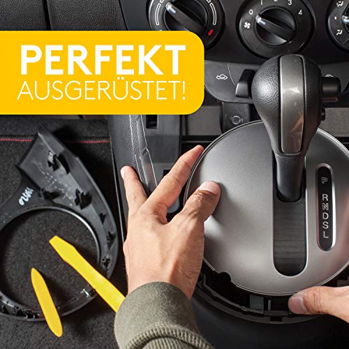 Befestigungsclips Auto + Auto Demontage Werkzeuge Set von SCHMITZ.Tools [700 Teile] Hebelwerkzeug Auto - Kfz Werkzeug - Auto Zubehör Innenraum - Auto Clips - Klips - Spreiznieten - Befestigung Clips