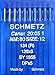 Produktbild SCHMETZ 10 Rundkolben Nähmaschinen Nadeln System 134 (R) Industrie St. 80
