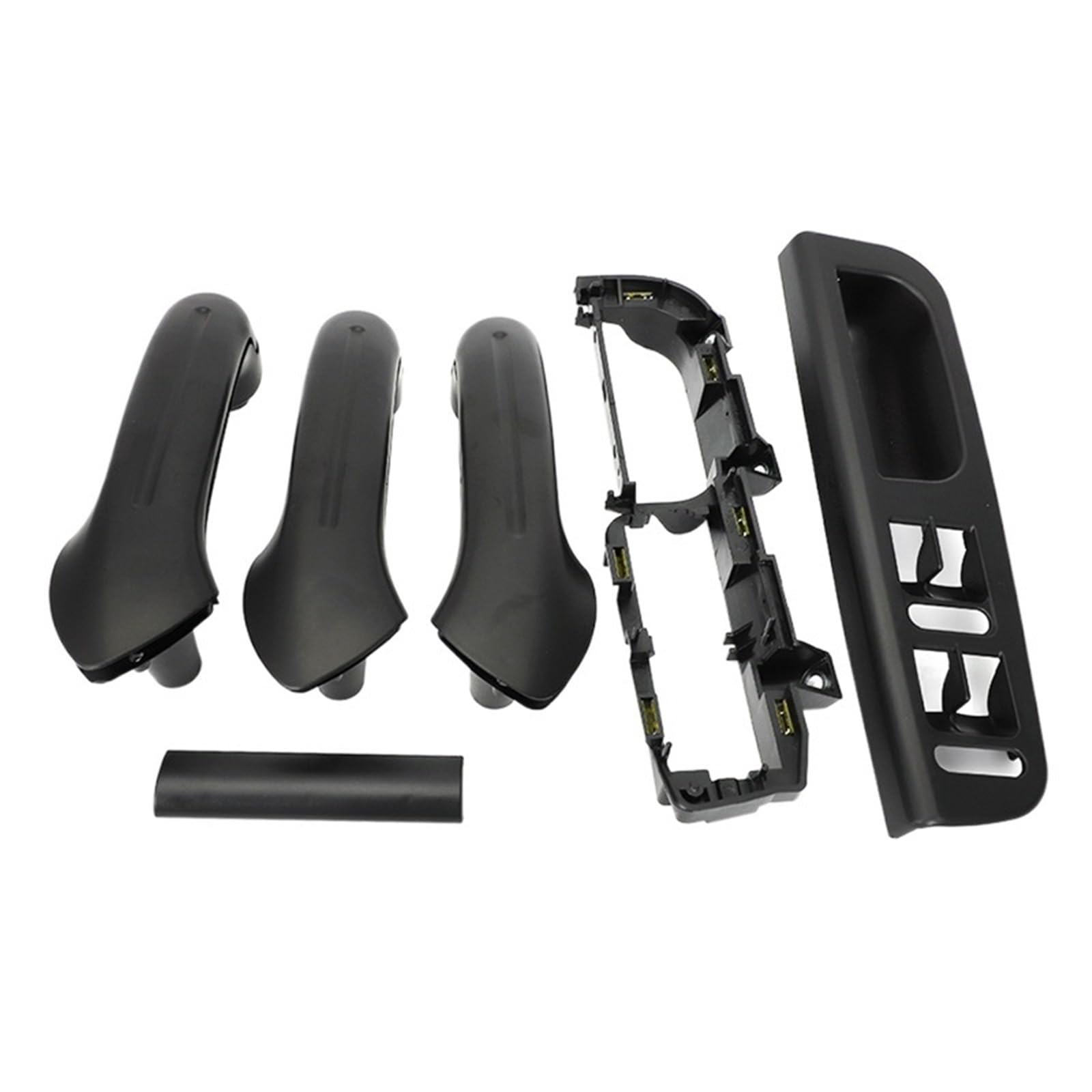 OEXRIGRU Car Interior Door Handles for VW for Bora for Golf 4 for MK4 for Jetta 1999-2004 LHD Car Interio Door Black Pull Grab Handle(6PCS A Set)