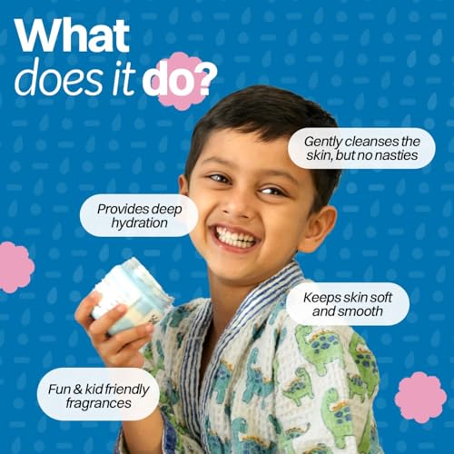 Image of Dirty Good Kids Body Wash 150g - Nautical Breeze | Bath Wash for Boys & Girls 3+ Years | Gentle & pH Balanced | Olive Oil & Shea Butter | Sulphate, Paraben & Phthalates Free