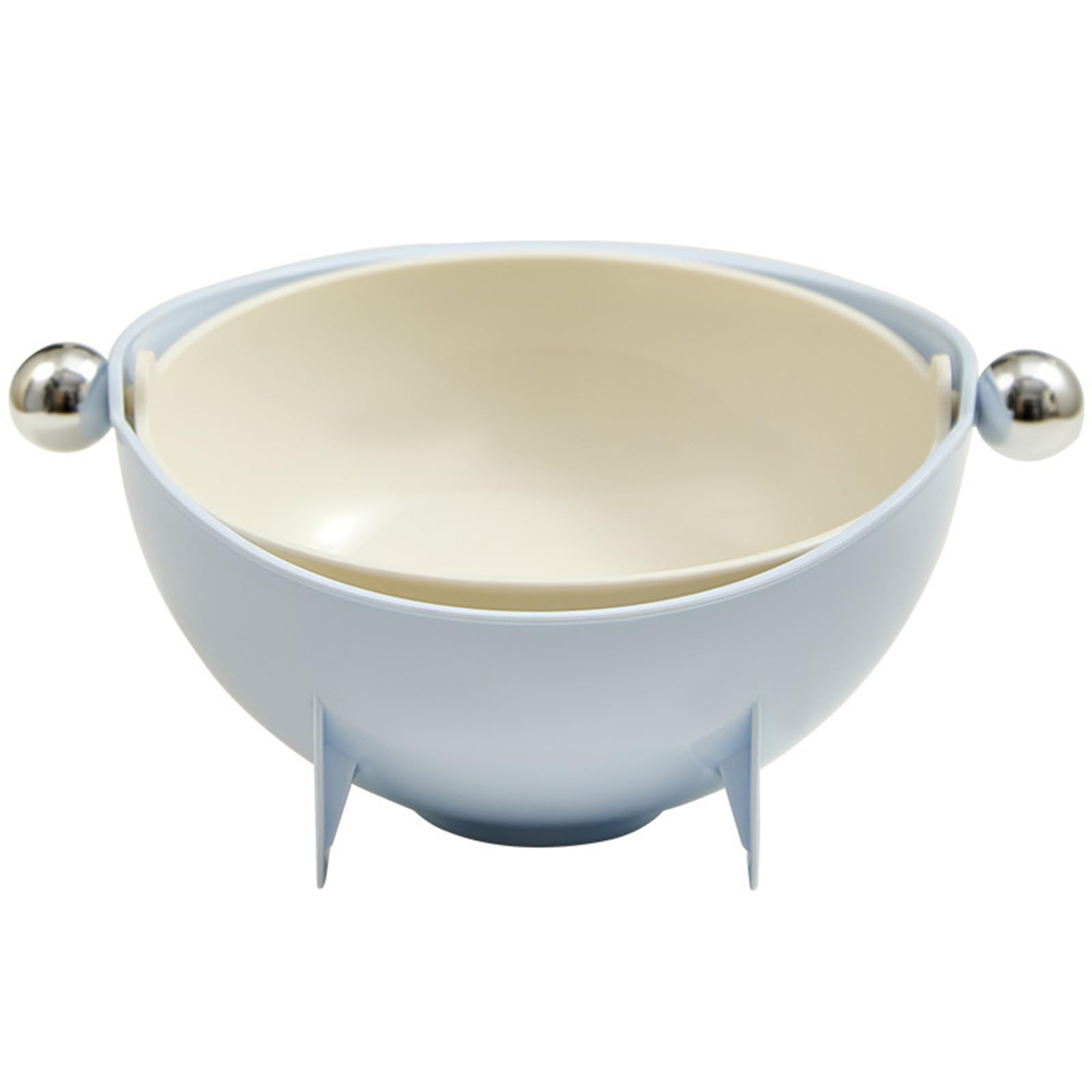 Jazuaiao Strong Kitchen Cleansing Basket for Efficient Effluent and Comfortable Grip Plan Household Cleansing Basket
