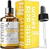 artnaturals Lactic Acid plus AHA Face Serum for Brightening Boost with Renewing Formula – Scars, Acne, Wrinkles – Exfoliates and Moisturizes the Skin – 1 oz.