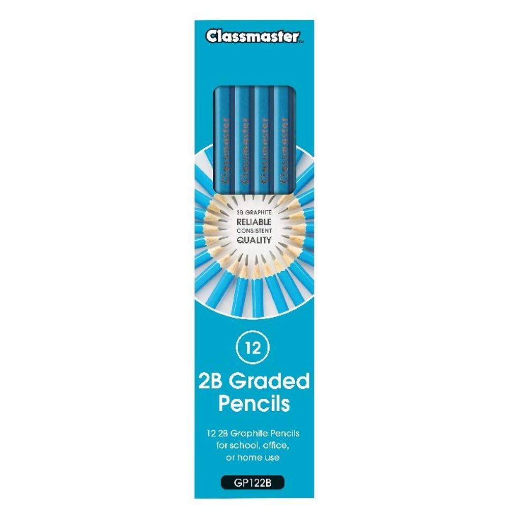 Classmaster 2B Pencils (Pack of 12)
