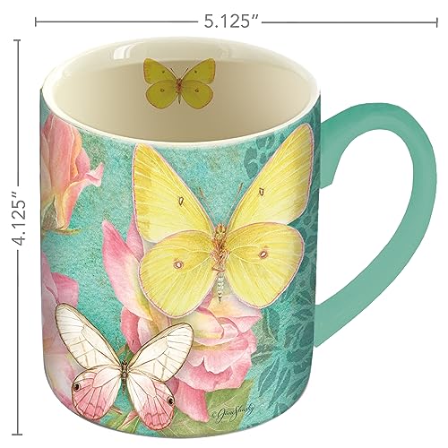 Taza de café Lang Mariposas Brillantes 14 oz miniatura 5