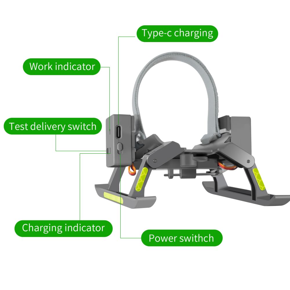 Lanciatore di fedi nuziali per DJI Mavic 4 Pro, accessorio contagocce con carico utile da 500 g con controllo a un pulsante, compatibile con pulsanti remoti, include batteria ricaricabile