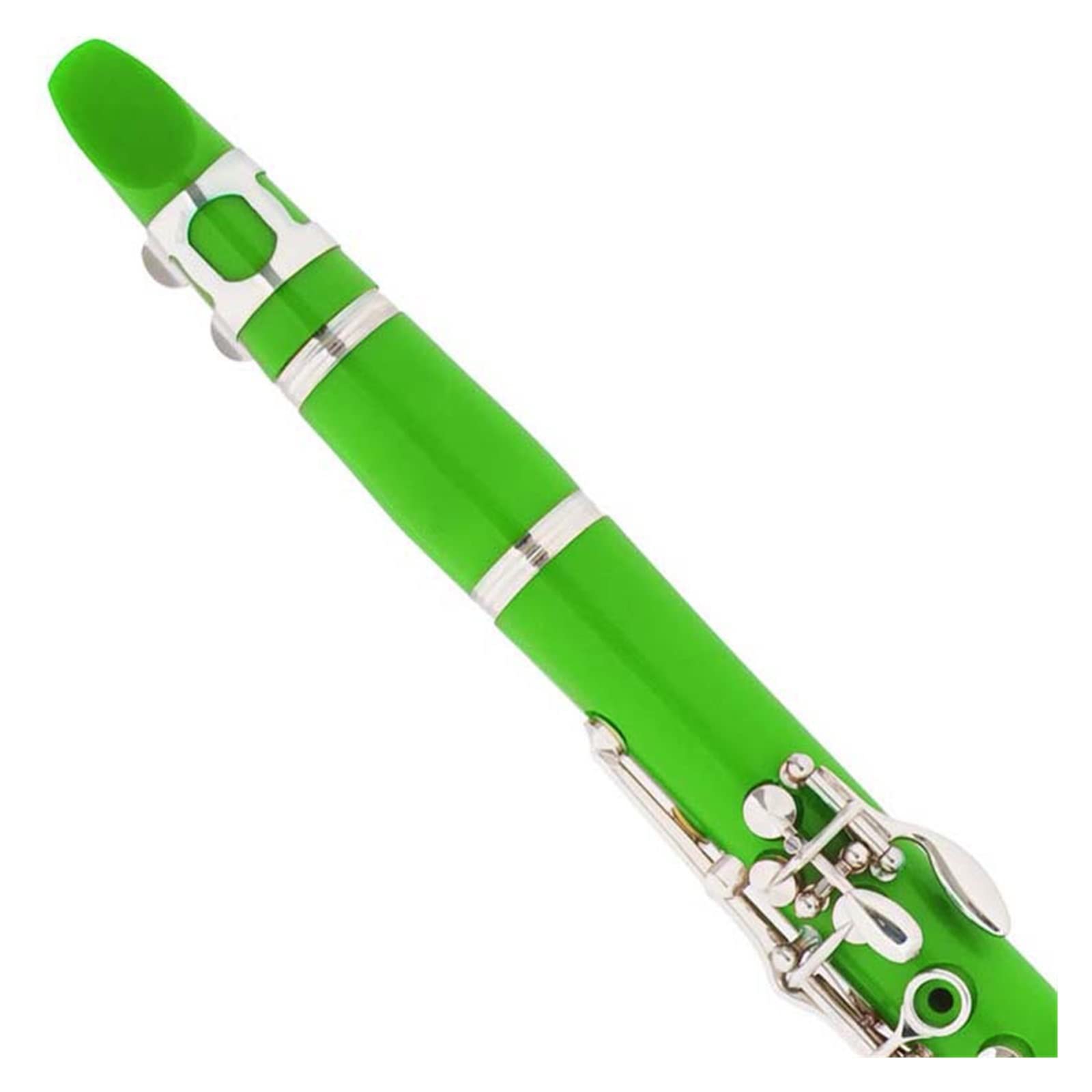 Klarinette Musikinstrument Klarinette Grüne Klarinette B-Dur 17-Tasten-Klarinette