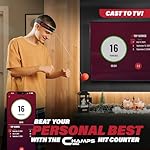 Champs MMA Boxing Reflex Ball Set with Punch Counter App | 4 Balls with Varying Weights, Headband & 4 Spare Strings to Improve Speed, Hand Eye Coordination Training | Boxing Equipment, MMA Gear Gift - Image 4