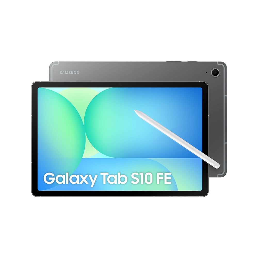 Galaxy ギャラクシー Tab S10 FE Gray グレイ 128GB Tablet Samsung Galaxy Tab S10 FE, Cinza, 128GB, 8GB RAM