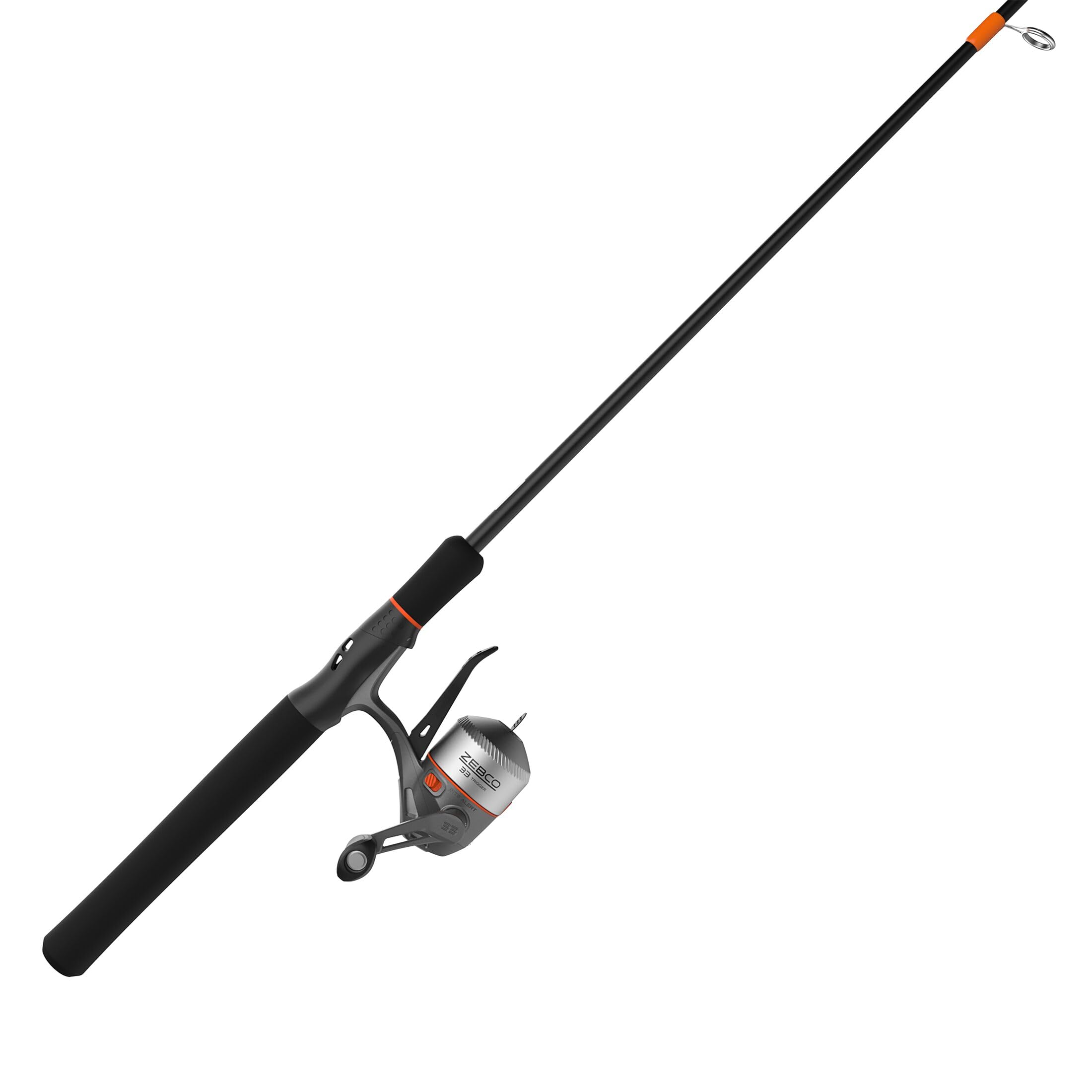 Amazon.com : Zebco 33 Micro Trigger Spincast Reel and Fishing Rod