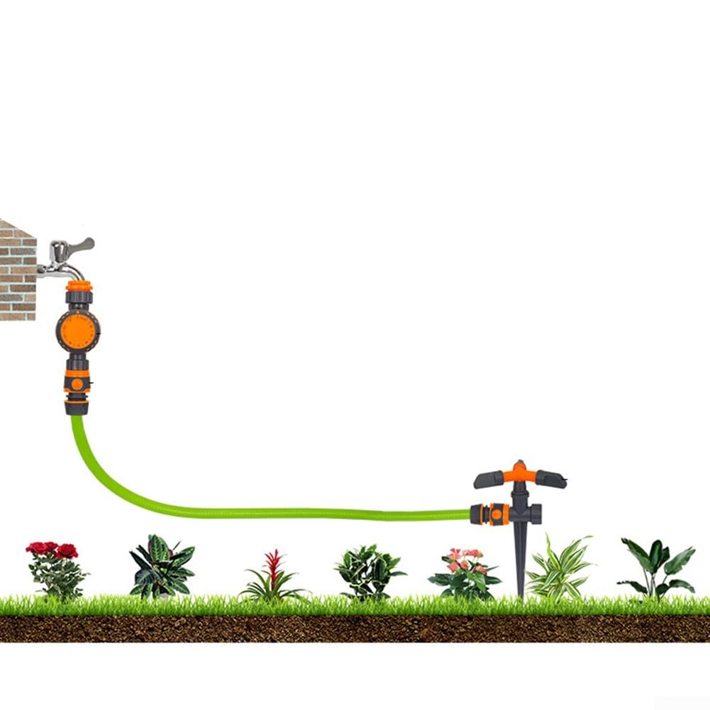 Minuteur mécanique pour robinet d'arrosage manuel de jardin, bouton de contrôle d'irrigation de jardin, sans pile