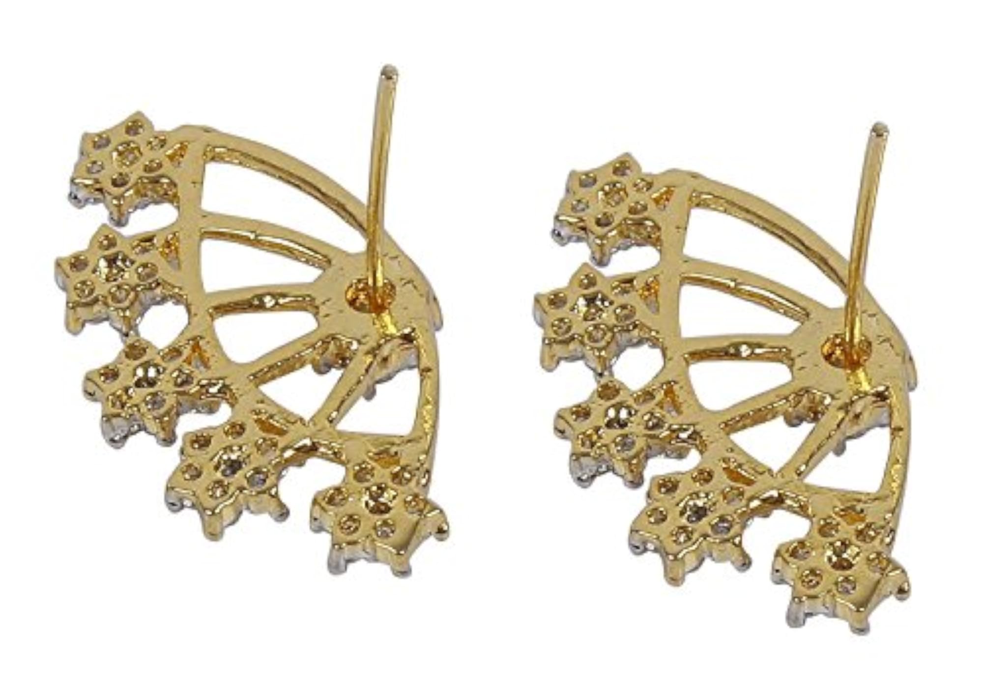 Gold Plated Stud Earrings
