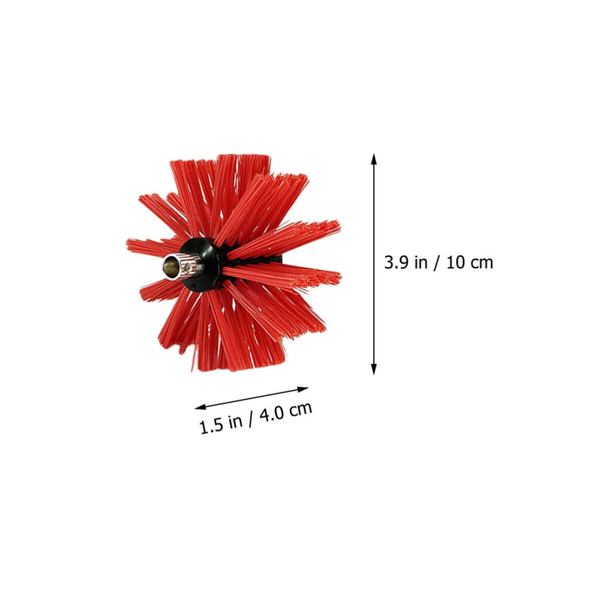 Spazzola per Canna Fumaria in Nylon Aste Multiple Pieghevoli | Canne Metalliche e Camini in Mattoni, Installazione Semplice, Copertura Estendibile, Facile Uso