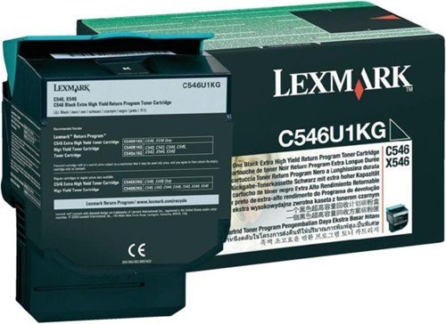 C546U1KG (001)   LEXMARK C546U1KG (001)   Cartucho de tóner LEXMARK C546U1KG 8K ZWART   Online Kantoorartikelen