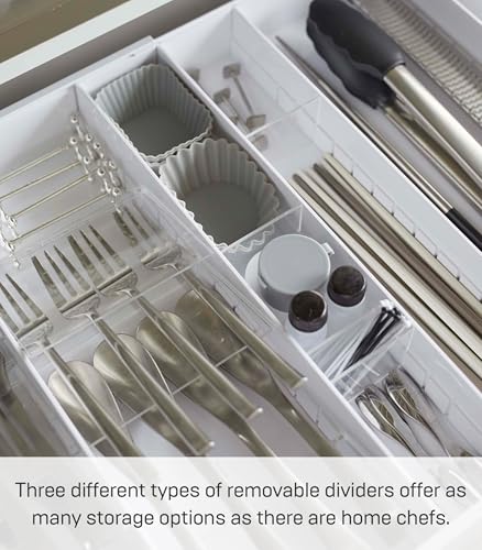 Range-couverts extensible YAMAZAKI TOWER 5415 organisateur tiroir