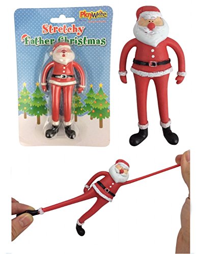 MBB Stretchy Father Christmas - Fun Present Stocking Filler - Secret Santa Gift