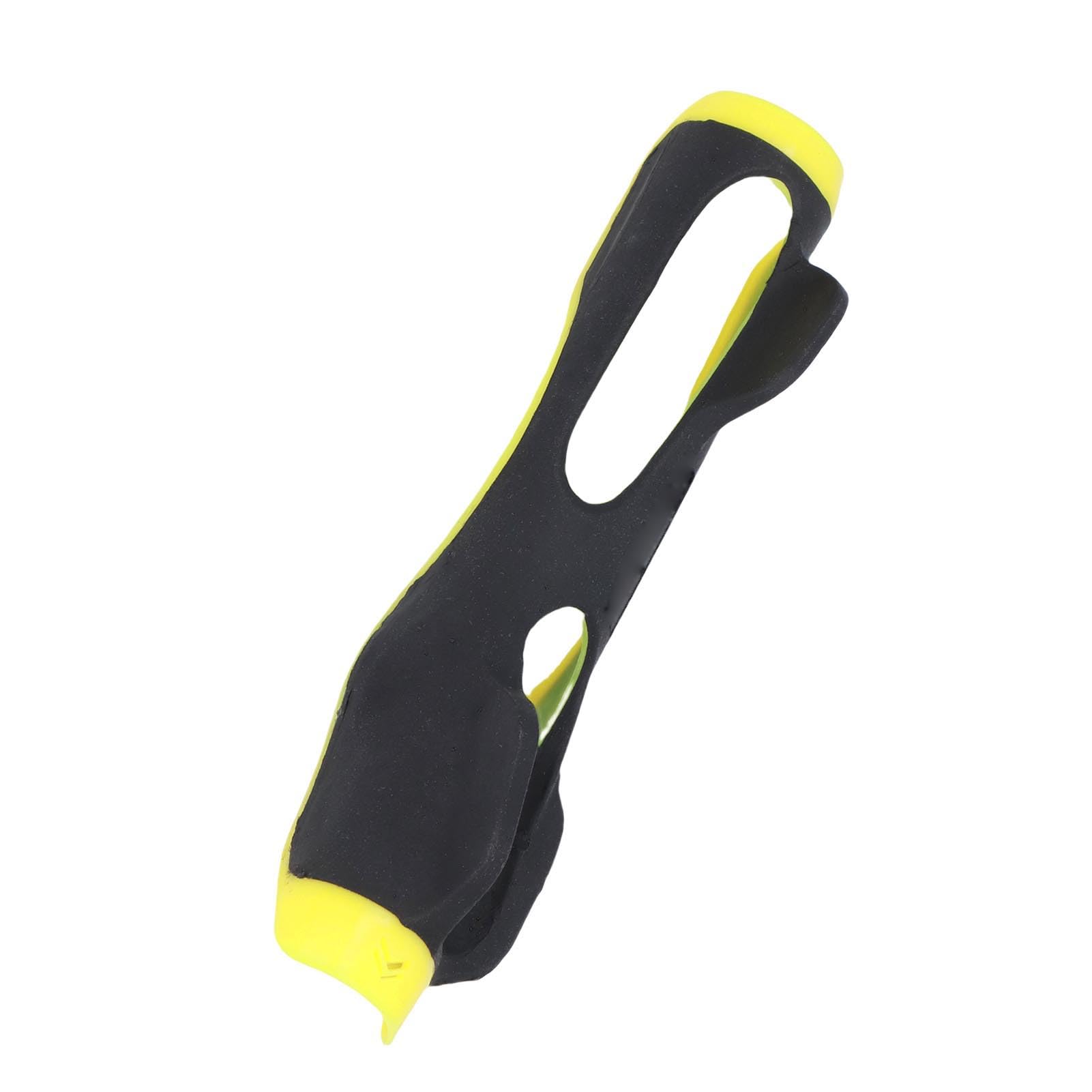 Golf Grip Trainer, Golf Practice Training Aid Improve Hand Positioning Swing Rhythm with Nylon Rubber Material for Beginners Right Handed Golfers