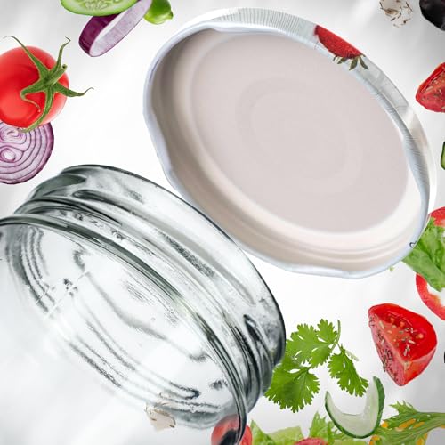 KADAX 50er Set Schraubdeckel TO66 ⌀ 66mm Sommerobst – Twist-Off Ersatzdeckel für 235-900ml Einmach- & Marmeladengläser… – Ansicht 5