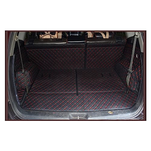Tapis de coffre étanche Santa Fe 2009-2012 caoutchouc durable 7 places