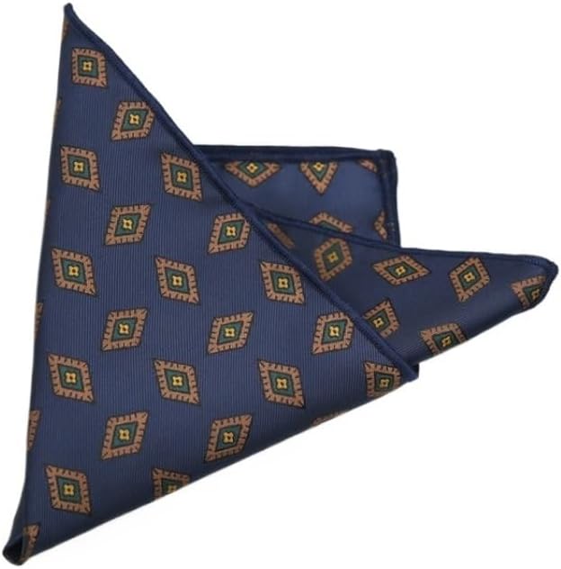 Retro Suit Pocket Towel Men's Accessory Small Square Scarf
