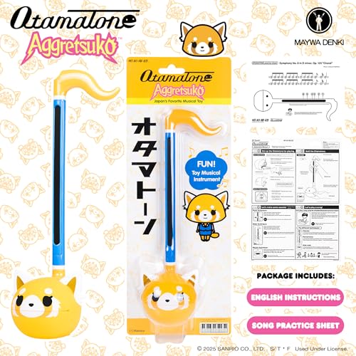 Image of Otamatone Sanrio Electronic Musical Instrument Toy - Aggretsuko Sweet