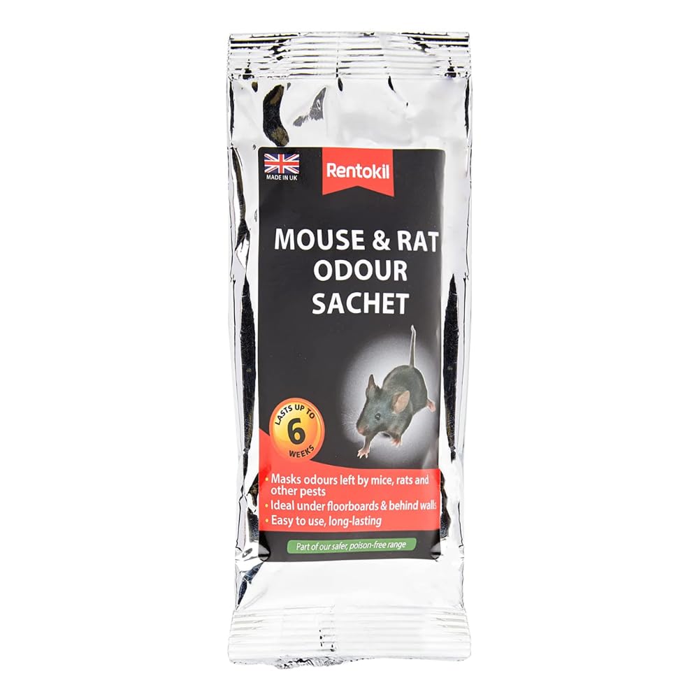 3x Rentokil FM24 Mouse and Rat Odour Sachets
