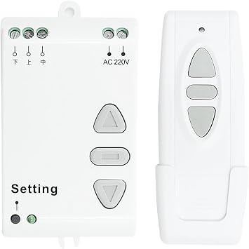 Namvo Wireless Remote Control Switch, Projection Screen Controller for Electric Screens, Curtains