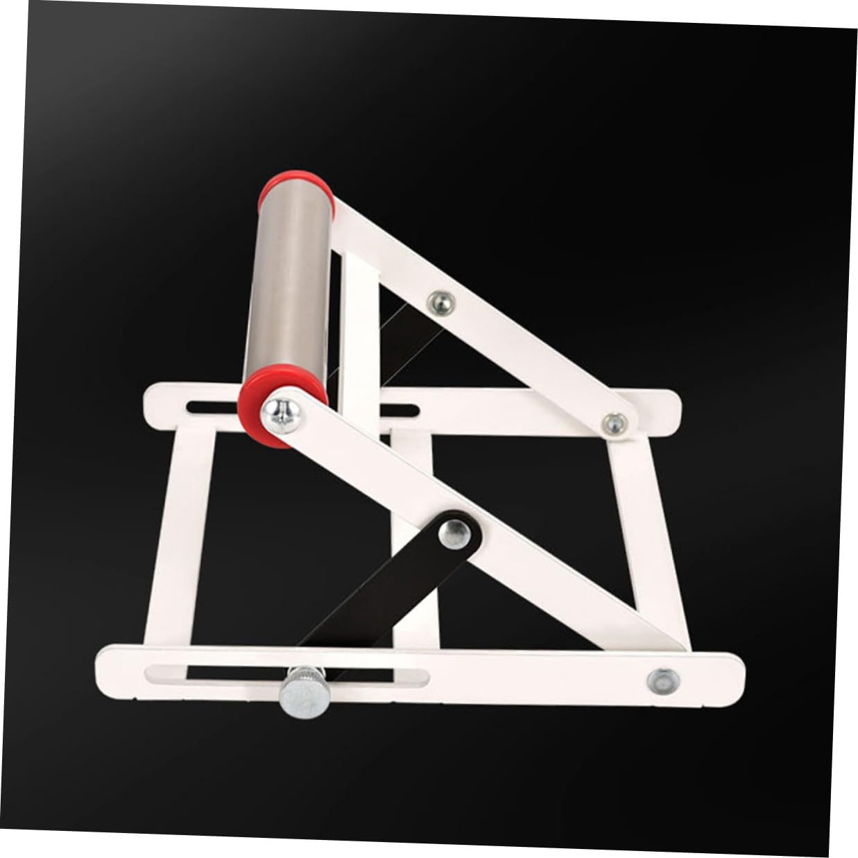 Toddmomy Adjustable Cutting Machine Support Stand Metal Material Holder with Anti-slip Teeth Portable Cutting Machine Bracket for Power Tool Workstation