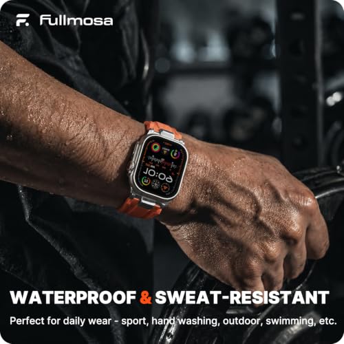 Image of Fullmosa Soft TPU Strap for Apple Watch 49 (Ultra 3 /2 /1) 46 45 44mm