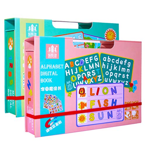 Toyvian Brinquedos Educativos MagnÃ©ticos Alfabeto MagnÃ©tico Letras Blocos Palavras Ortografia Brin